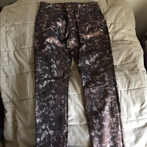 Snake brown pants/jeans